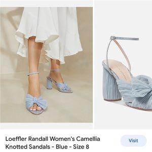 Loeffler Randall Size 8 Baby Blue